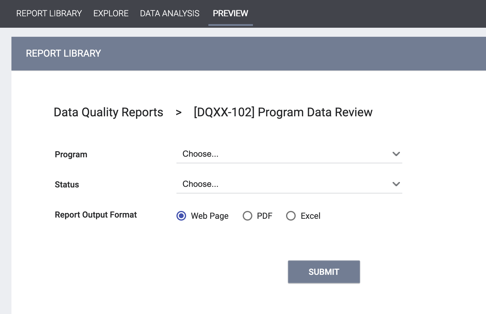 Running Reports